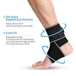 Ankle sleeve brace